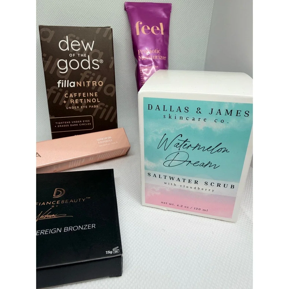 Skincare Beauty Bundle Dallas & James Yensa Feel Dew of the Gods Defiance Beauty